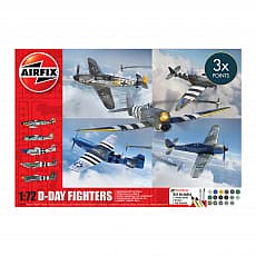 Airfix - D-Day Fighters - Gift-Set - 1:72 - 5 Flugzeuge 306435
