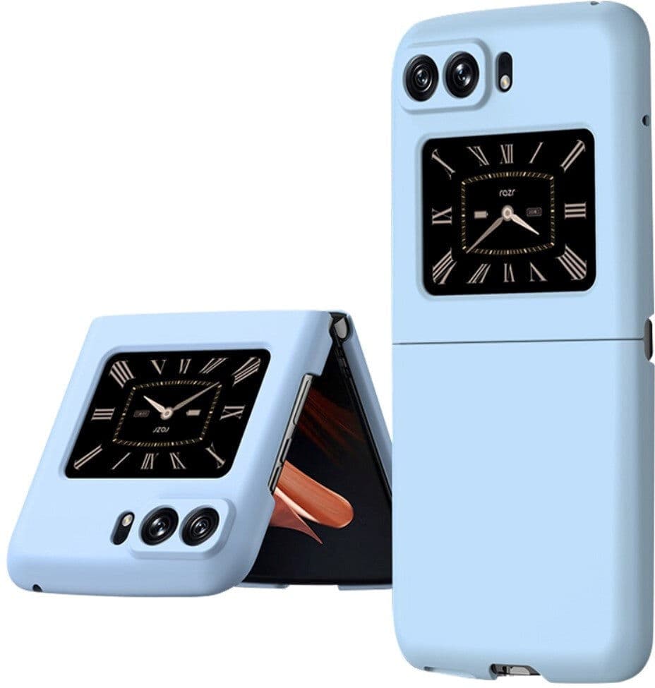 INCOVER Motorola Razr 2022 Hard Plast Bak Deksel - Lyse Blå