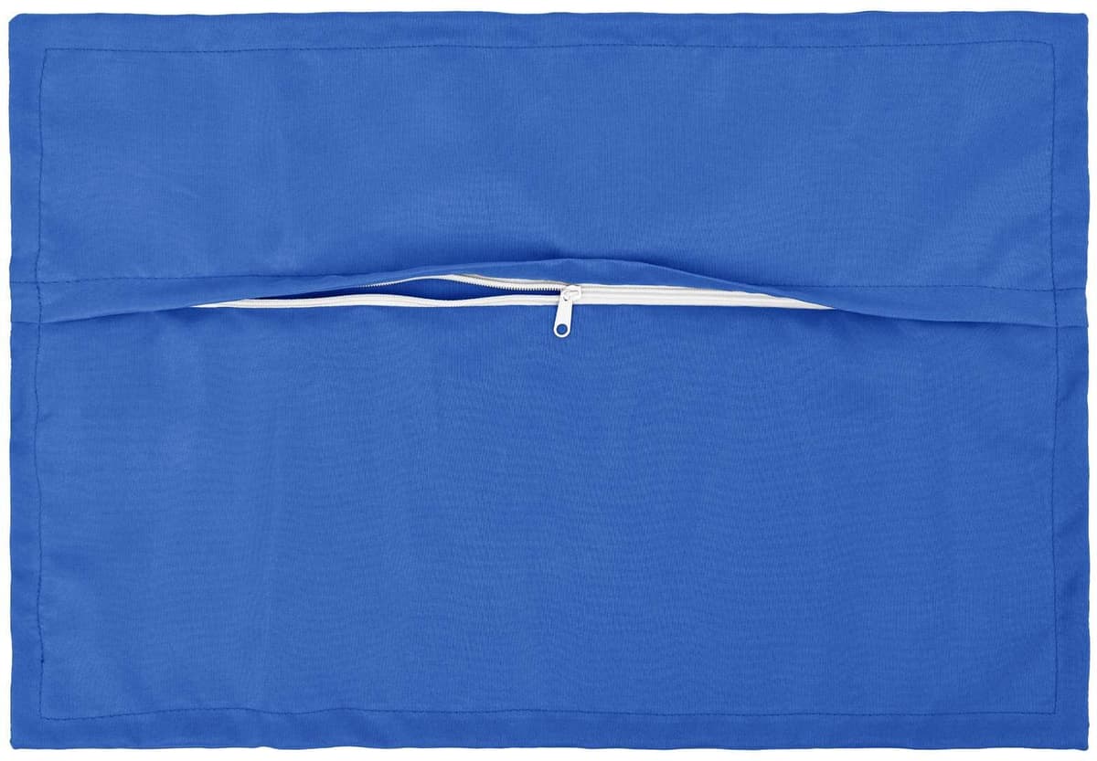 vidaXL Coussin 2 pc HOUTEN Bleu royal 40 x 60 cm Polyester