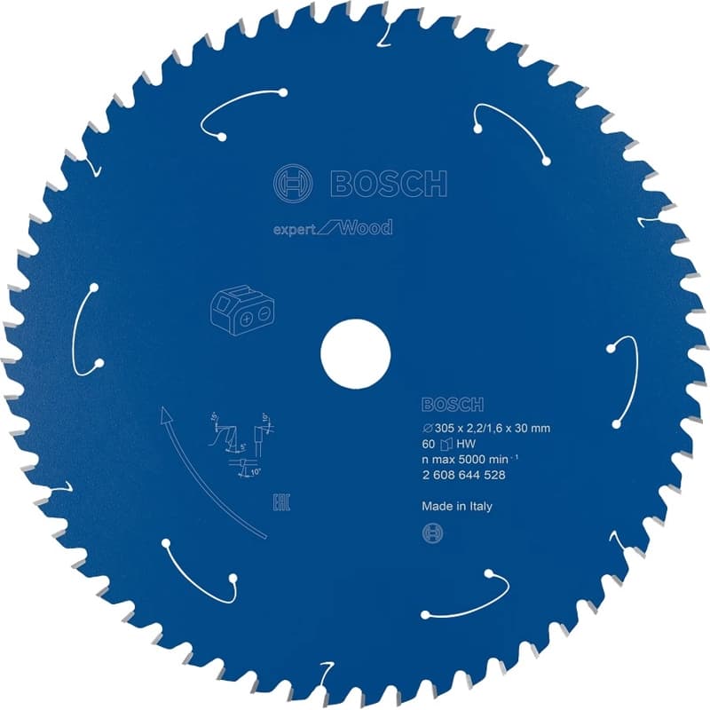 Bosch Δίσκος Κοπής Ξύλου 305mm 2608644528