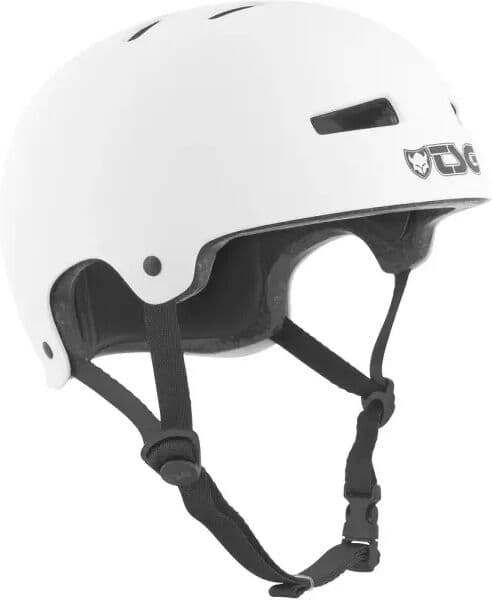 Skate Helm TSG Evolution Satin (S-M - Weiß)