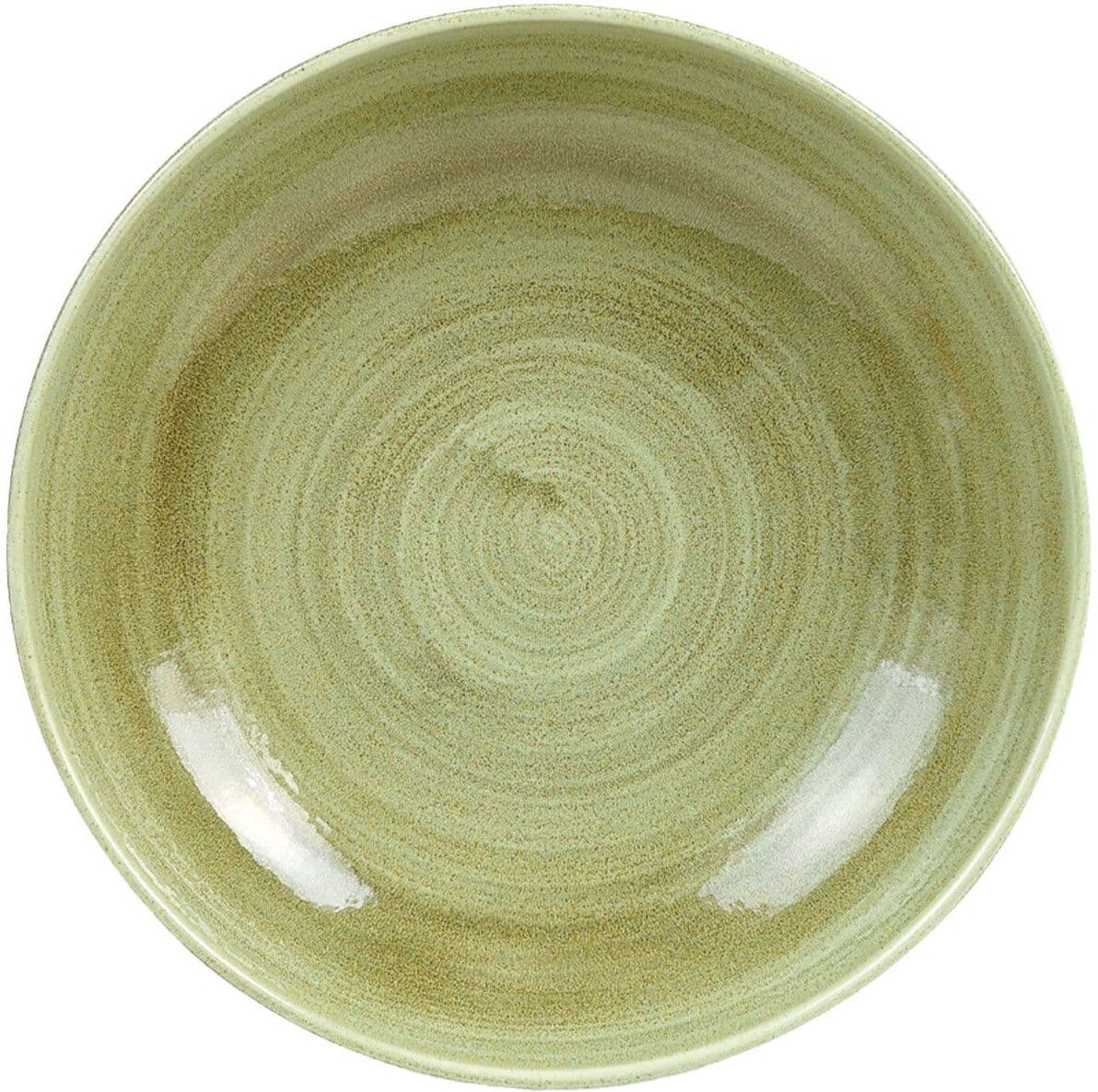 Churchill Piatto Fondo 24,8 Cm Stonecast Patina Burnished Green