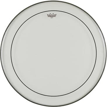 "Remo 28"" Pinstripe Clear Bass Drum "