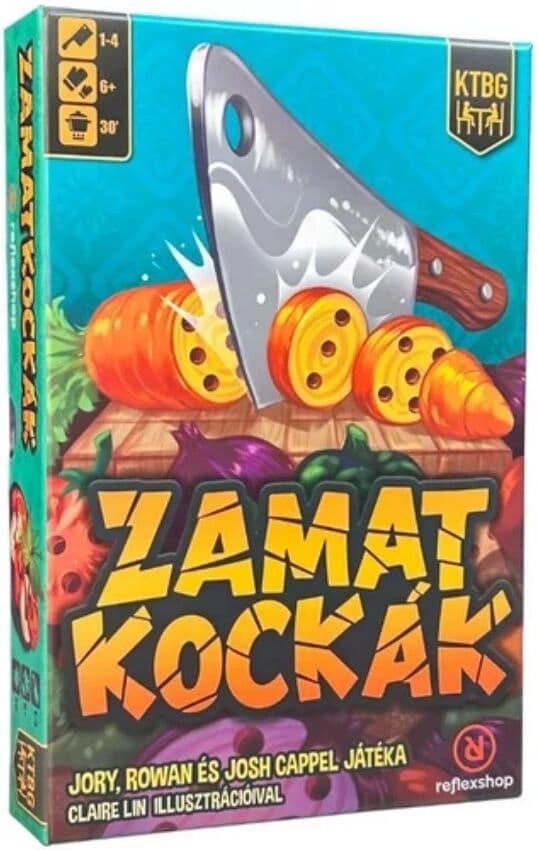 Reflexshop Zamatkockák társasjáték Játék