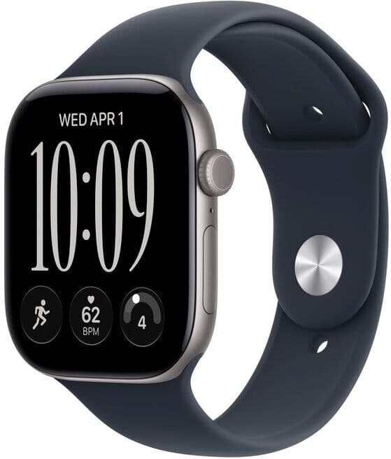 Apple WATCH S12 46MM GPS + CELLULAR ALUMÍNIO CINZENTO SIDERAL E DESPORTIVA AZUL NAVY S/M