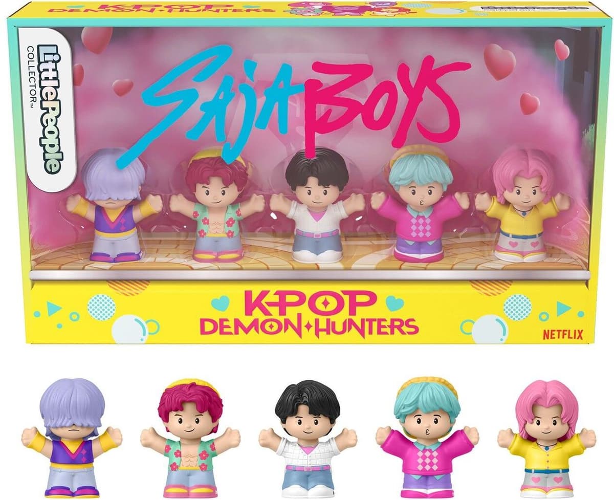 Fisher-Price People Collector: K-Pop Demon Hunters - Saja Boys Figure Set