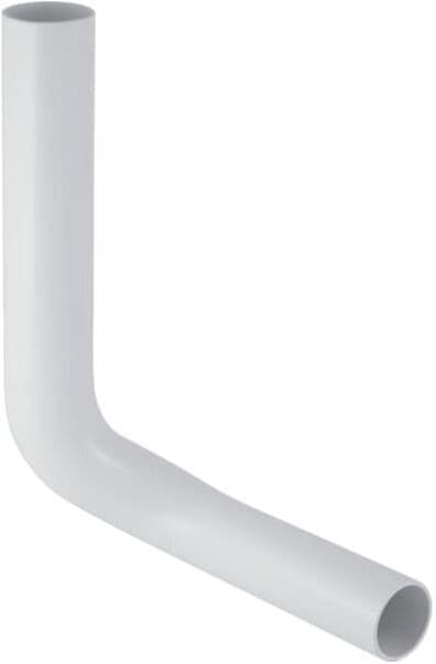 Geberit Spülbogen 118111111 4 cm nach rechts abgekröpft, 90Grad, d= 50mm, 28x21cm, weiß