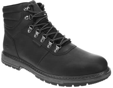 Skechers USA Corado-Jaxx (Men's) Casual in Black, Size 8 M, Memory Foam/Synthetic