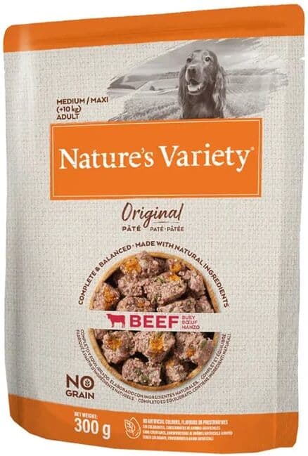 Nature's Variety Original Patê Dog Medium Maxi Beef 300g