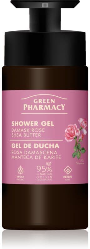 Green Pharmacy Damask Rose & Shea Butter τζελ για ντους 739 ml