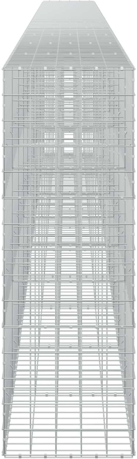 vidaXL Gabion avec fil de 3,5 mm et maille de 10x10 cm 1100x50x150 cm