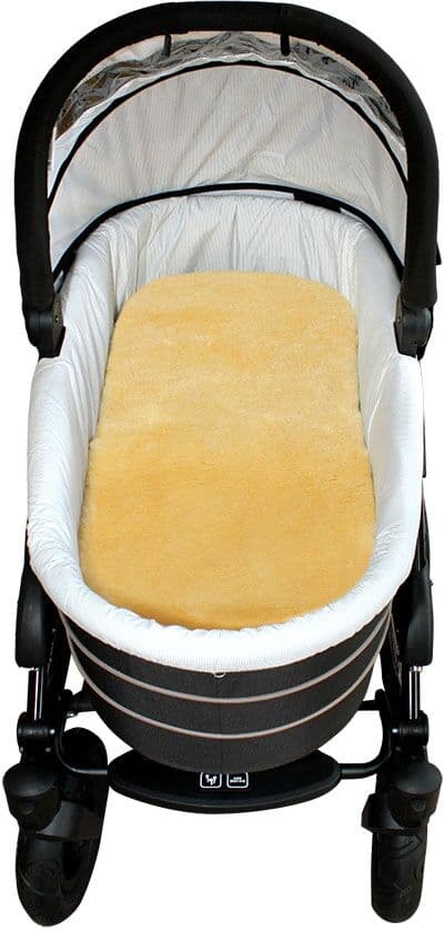 Babylammfell HEITMANN FELLE "Einlage - echtes Lammfell", Baby, Gr. B/L: 33cm x 73cm, beige, Baumwolle, Lammfell, winterlich, Wohndecken Babylammfell, ideal für Soft-Tragtaschen, Kinderwagen, Buggy, Kinderbett, waschbar beige B/L: 33cm x 73cm