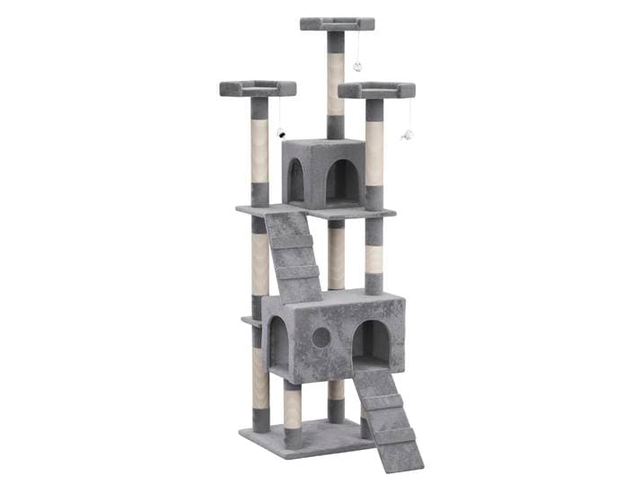 Katzenbaum MAX 182 cm grau