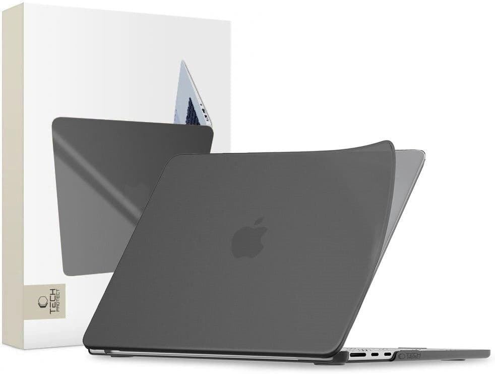 MacBook Air 15" M5/M4/M3/M2 (2026-2023) Tech-Protect Softshell Case - Mat Sort