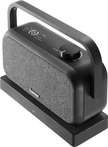 Hama TV-Lautsprecher AUX, USB Schwarz, Grau
