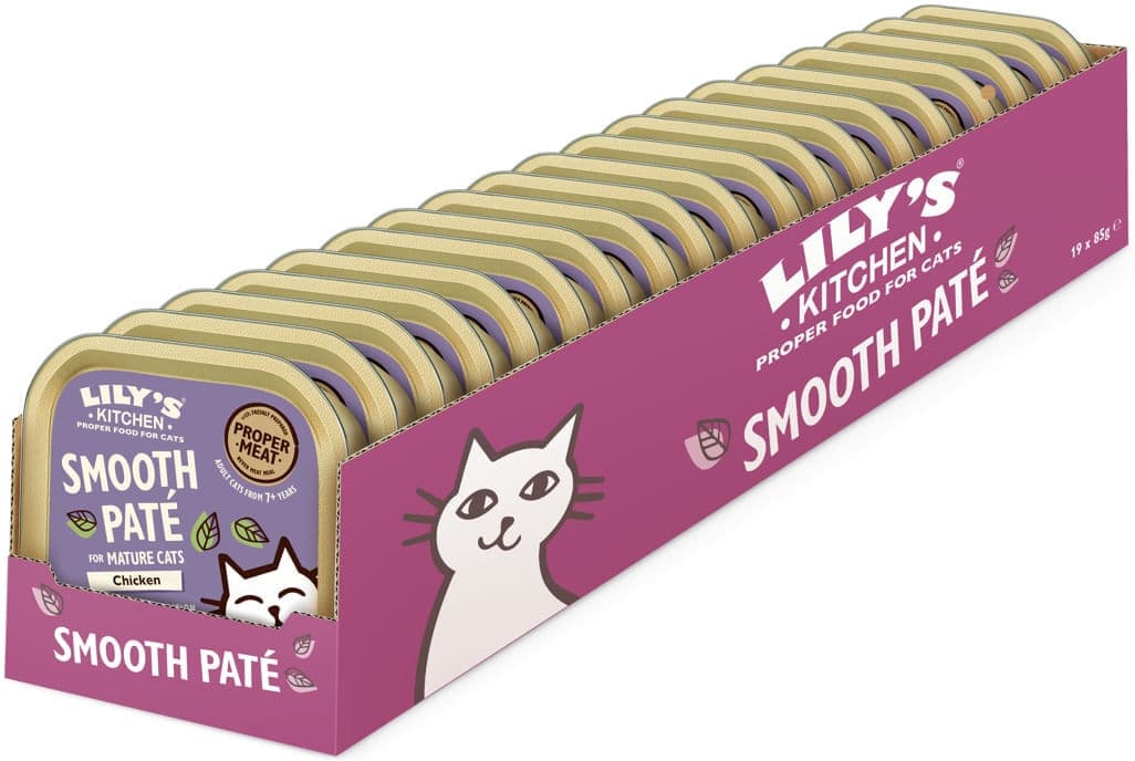 LILYS KITCHEN Lily's Kitchen Senior Smooth Paté Vaschetta Multipack 19x85G POLLO