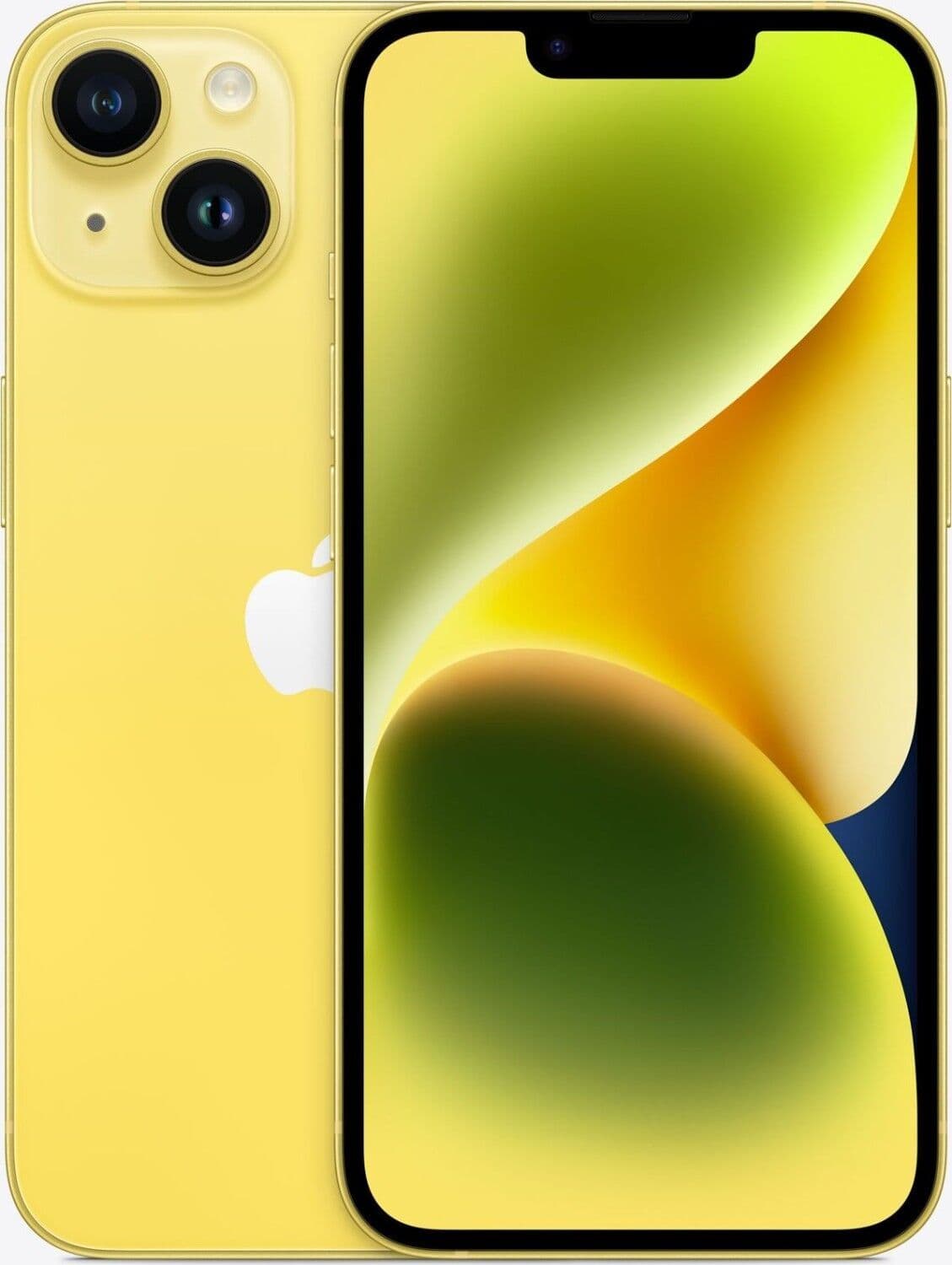Apple iPhone 14   256 GB   Dual-SIM (eSIM, Nano-SIM)   yellow - Refurbished
