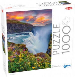 Tactic Gullfoss Island, Pussel Med 1000 Bitar