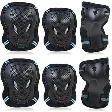 Uplift Treasures 6PCS Adult Youth Knee Elbow Pads And Wrist Guards Set b m