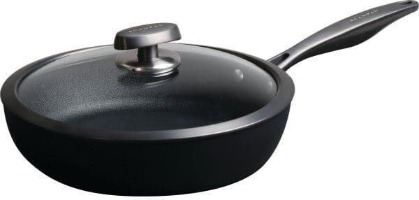 Scanpan Pro Sb+ Sauterpande Med Glaslåg, 28 Cm.