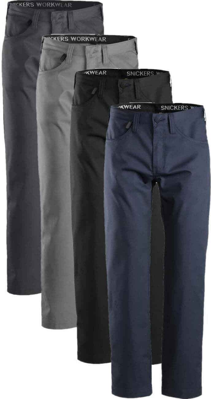 Snickers 6400 Service Chinos Navy 250