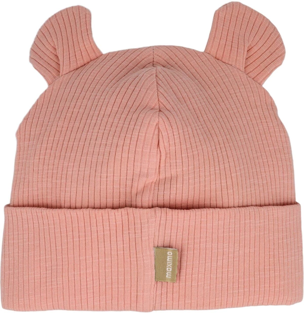 Beanie MAXIMO, Baby, Gr. 37/39, rosa (ash rose), Jersey, Baumwollmischung, Mützen Beanie ash rose 37/39