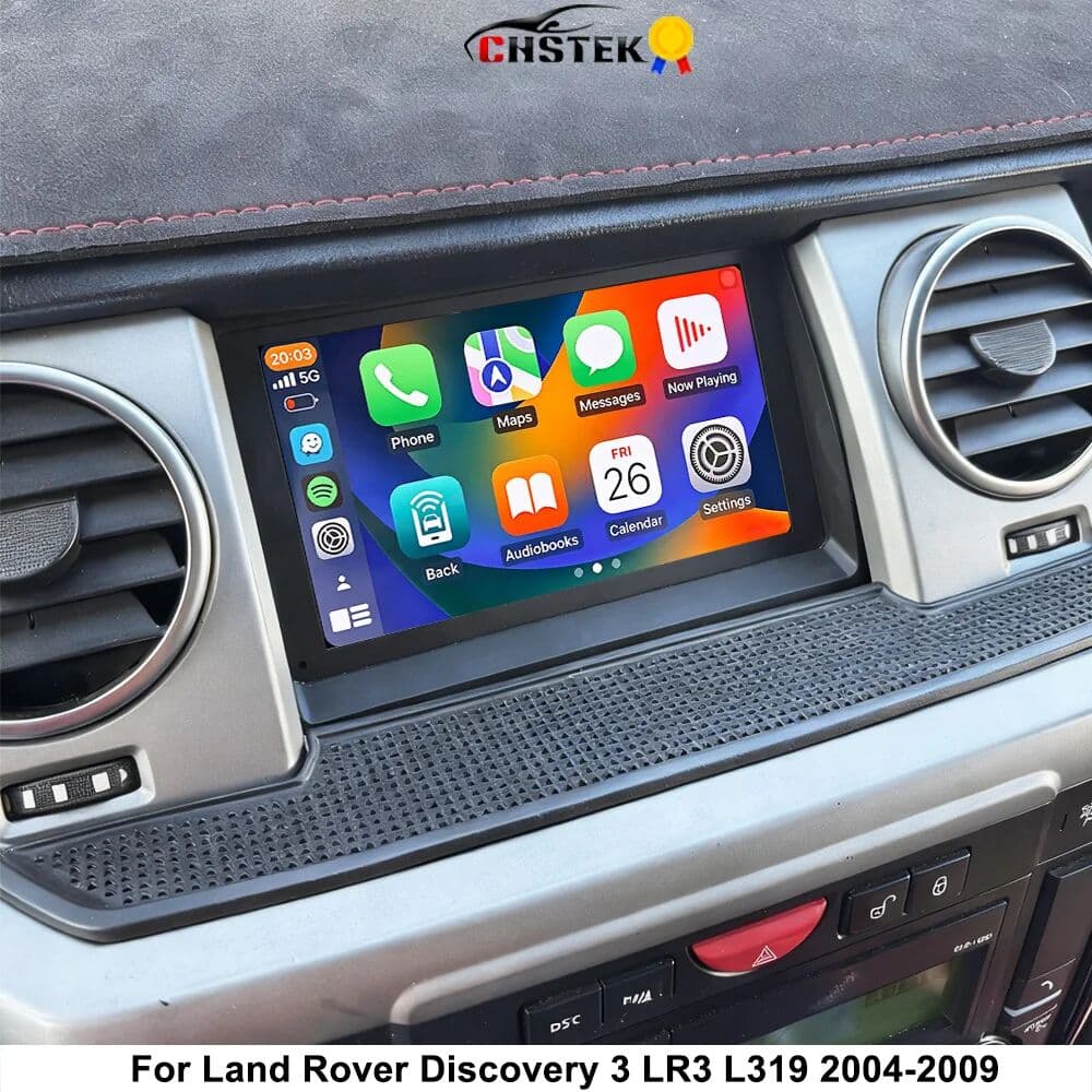 CHSTEK Android 14 Multimedia Player For Land Rover LR3 Discovery 3 L319 2004-2009 Auto Radio Car Stereo Carplay GPS WIFI 4G BT