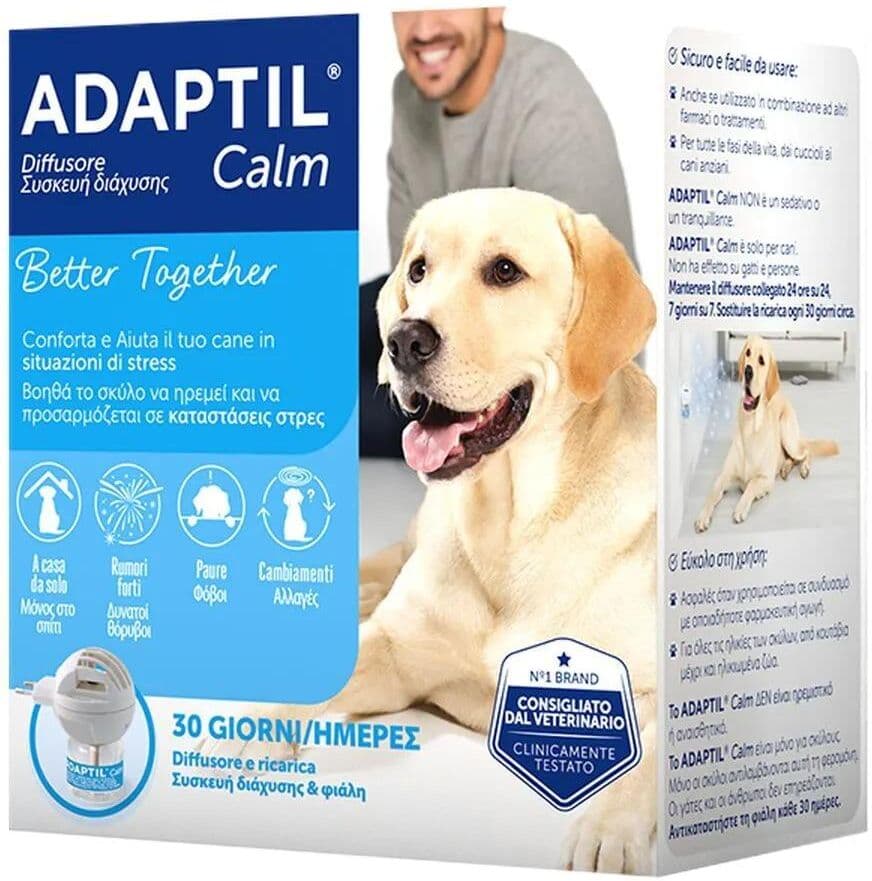 Adaptil Calm Diffusore con Ricarica per Cane 48ML