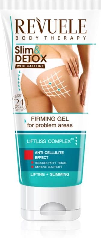 Revuele Slim & Detox With Caffeine gel sculptant pour raffermir la peau 200 ml