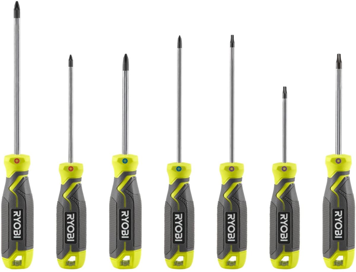Ryobi Skruvmejselsats, RHSDS7PC, 7 delar