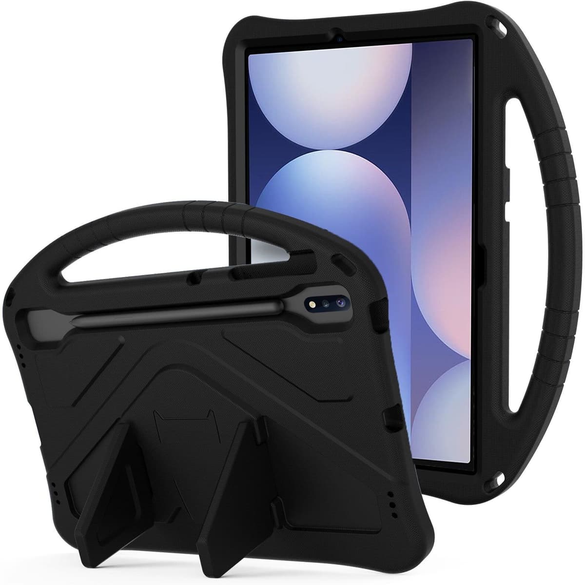 EIDERWOOD Samsung Galaxy Tab S10+ Barneskrin med Kickstand - Svart