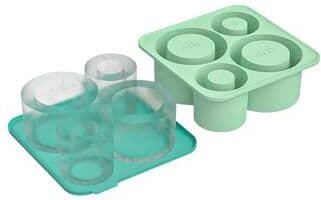 Uplift Treasures Silicone Round Ice Mold For Tumblers green
