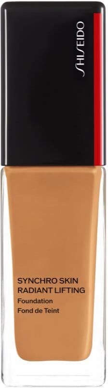 Shiseido Synchro Skin Radiant Lifting Foundation Advanced λαμπρυντικό ανυψωτικό μεικ απ SPF 30 απόχρωση 420 Bronze 30 ml