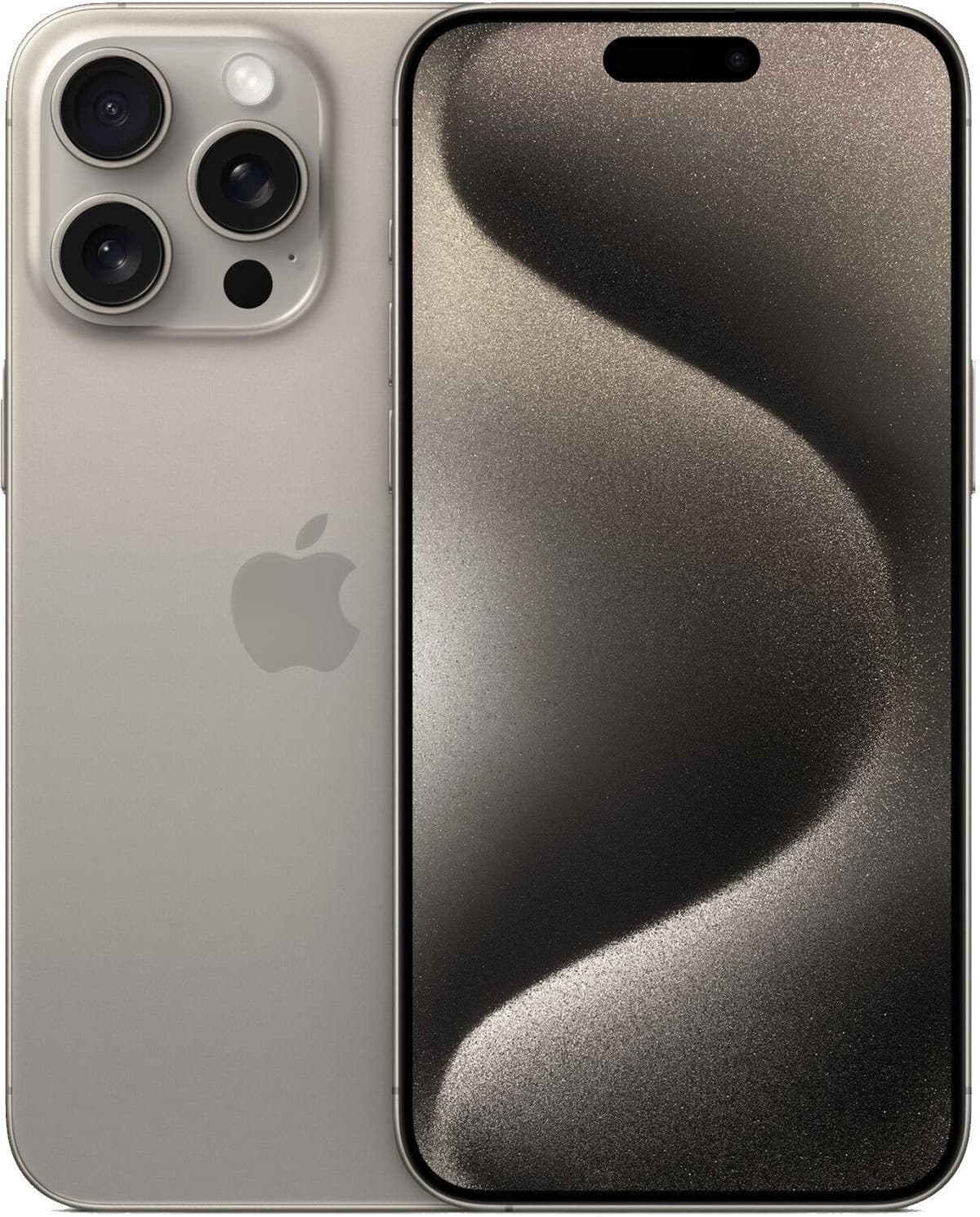 Apple iPhone 15 Pro Max   512 GB   Dual-SIM (eSIM, Nano-SIM)   Naturligt Titan