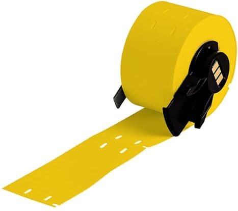Brady M6-12-109-YL etiquetas de polietileno amarillas 19,05 mm x 76,20 mm