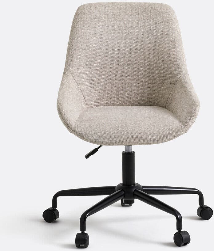 LA REDOUTE INTERIEURS Chaise de bureau à roulettes, Asting