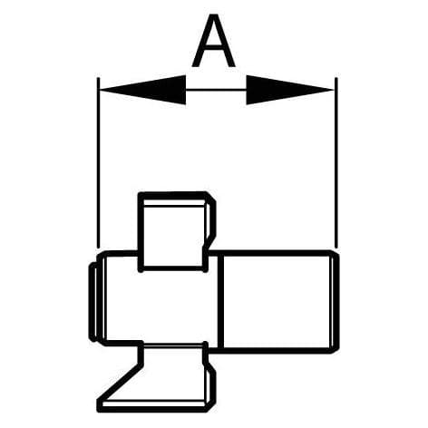 Kaba Kupplung standard Drehknopfzylinder Modular (Drehknopfzylinder) (4176)