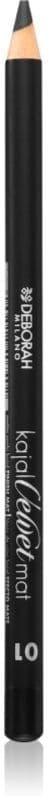 Deborah Milano Kajal Velvet Mat kajal eyeliner shade 01 Nero 1.3 g