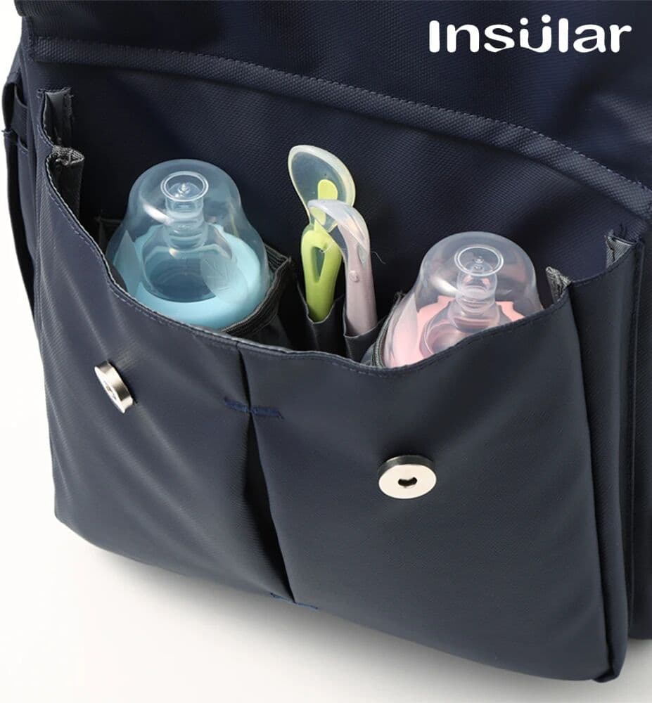 insular Waterproof Mummy Diaper Backpack Cartoon Design Mother Maternity Nappy Travel Bag Large Capacity Baby Care Nursing Stroller Bags