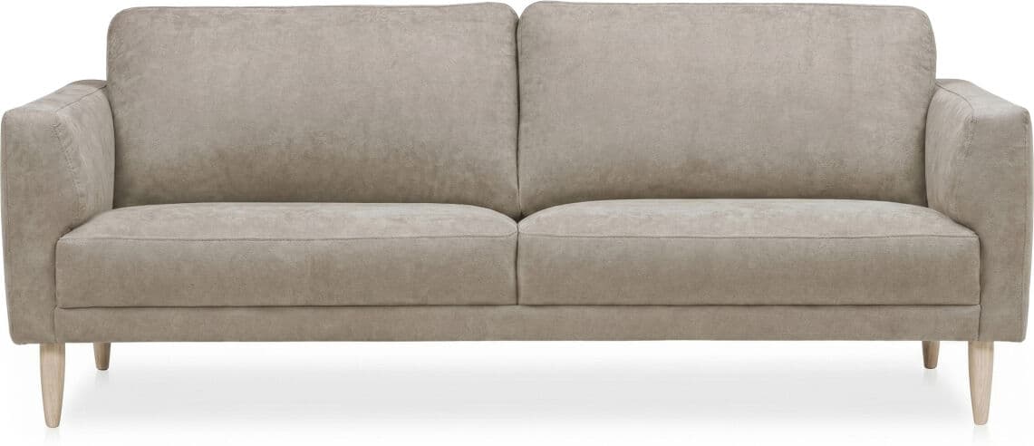 SoffaDirekt Portofino 3-Sitssoffa Mörkbeige Ekben