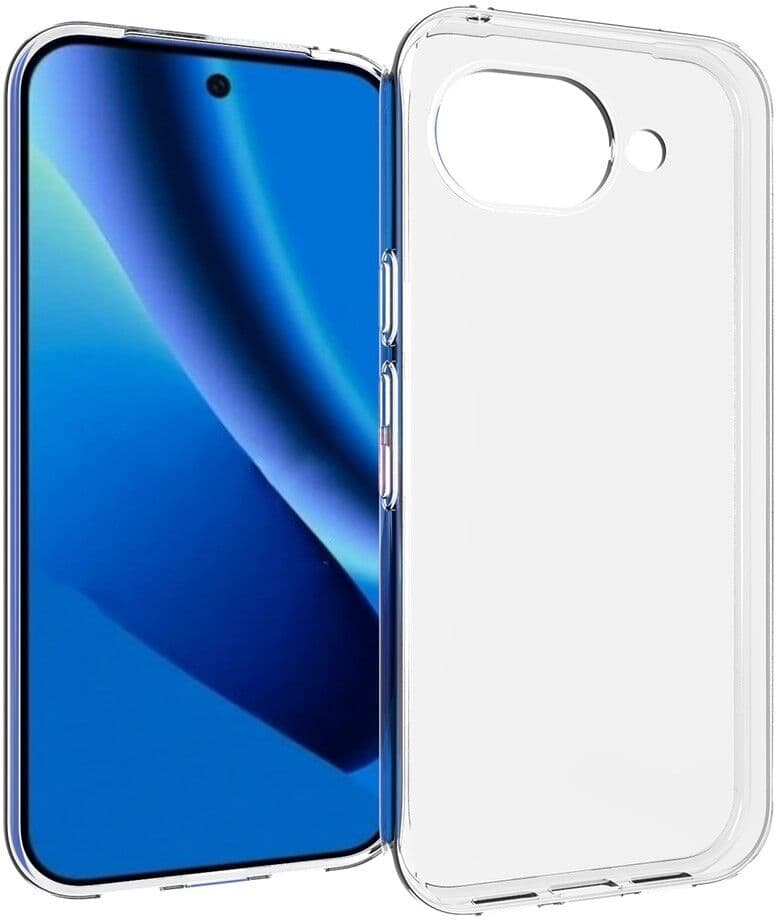 Google Pixel 10a - Støtsikkert Gummideksel - Transparent