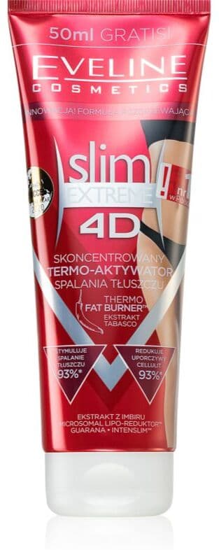 Eveline Cosmetics Slim Extreme θερμικά ερεργός ορός αδυνατίσματος 250 ml
