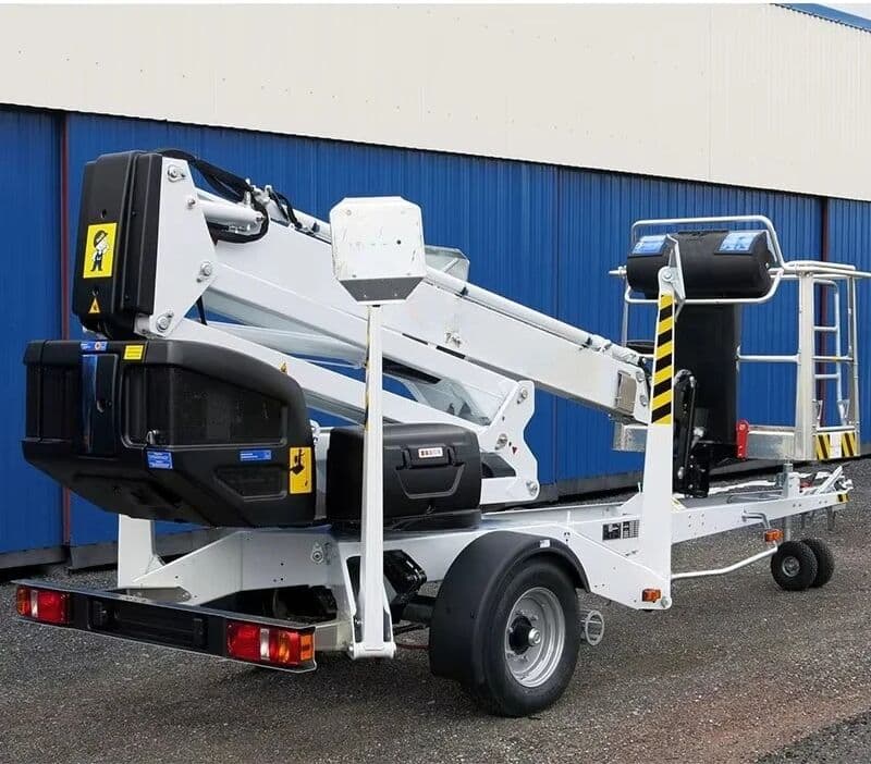 NONE YG  Electric Articulated Boom Lift Hydraulic Drive 200kg Trailer-Mounted Articulating Boom Lift
