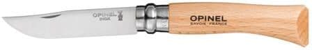Opinel No7 Stainless Steel 8,0 cm - Bøg