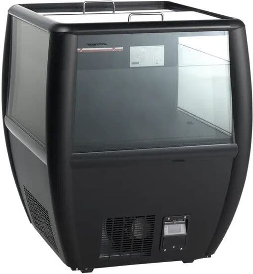 Scandomestic Otf 87 Be - Supermarkedsfryser, Sort