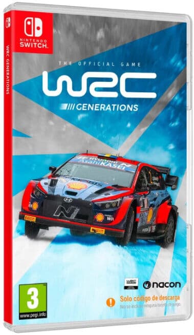 UPLOAD JOGO SWITCH WRC GENERATIONS CODE IN BOX