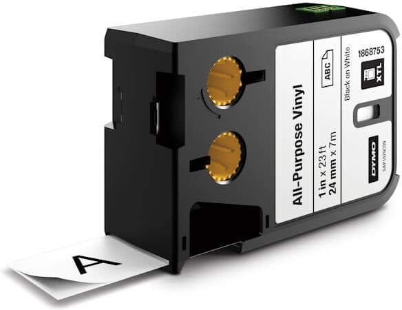 MÃ¤rkband DYMO XL 24 mm Vit 7m 1868753