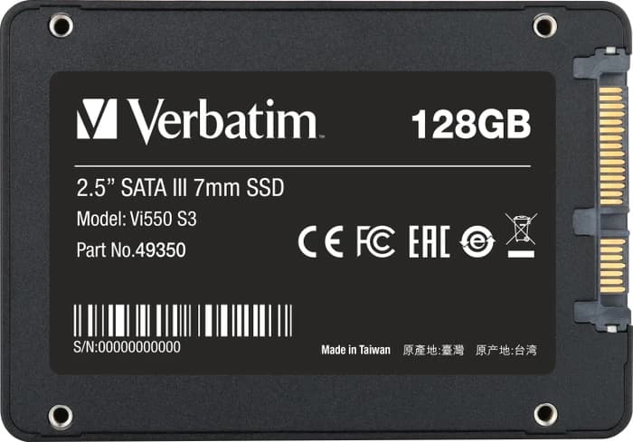 Verbatim VI550 S3 2,5" SSD - 128 GB