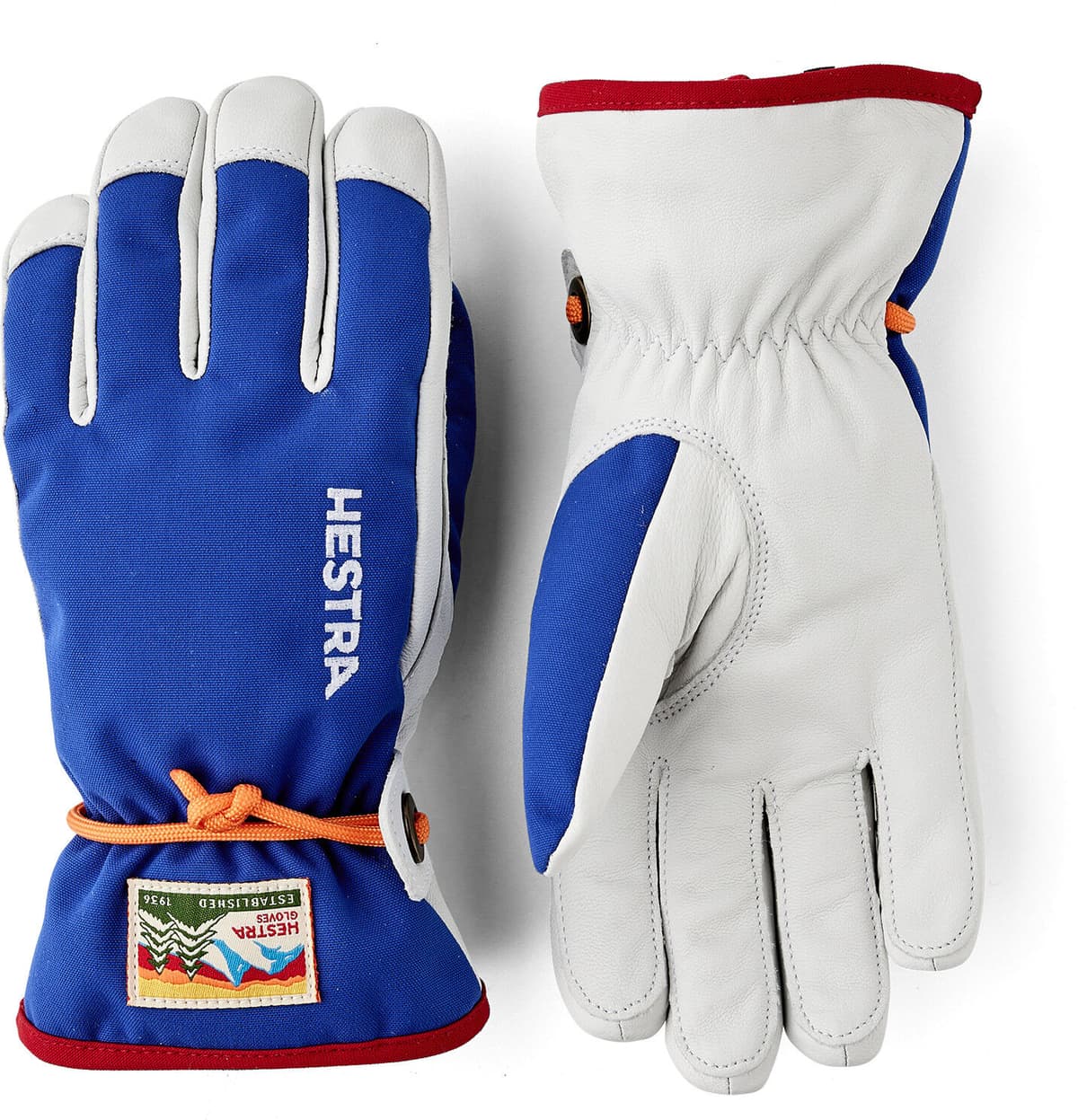 Hestra Kids' Wakayama Jr - 5 Finger Royal Blue 6
