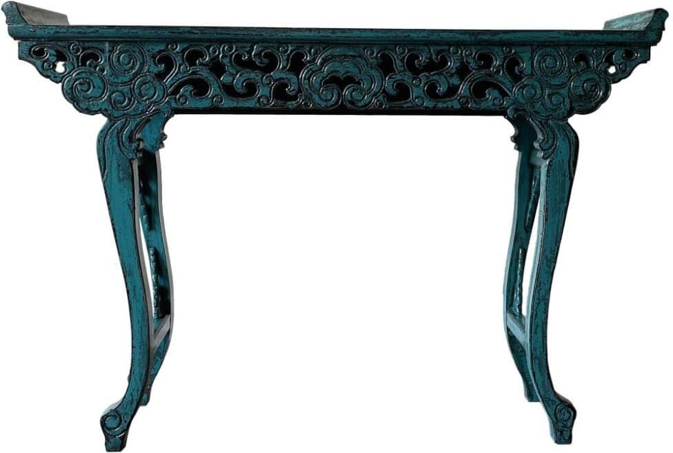Wanderlust deco Recibidor-consola 154x35x86, azul